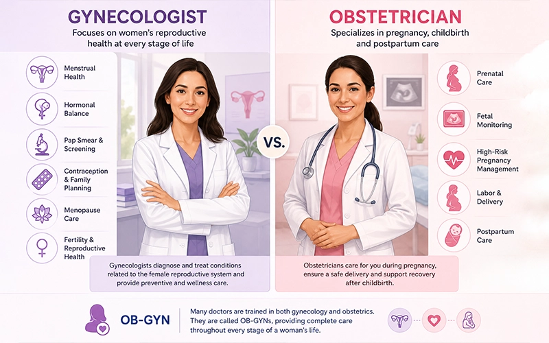 Gynecology vs. Obstetrics
