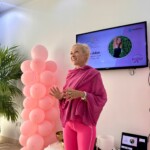highlighted the significance of breathwork and conducted a sound healing session. These practices can help reduce stress, improve mental health, and enhance overall well-being, contributing to a healthier lifestyle. healthbay, yoga, breast cancer awareness, event